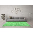 thumbnail image 3 of Ahgly Company Indoor Square Abstract Emerald Green Contemporary Area Rugs, 3' Square, 3 of 4