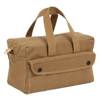 Rothco 15118 Mechanics Tool Bag with Brass Zipper, Coyote Brown