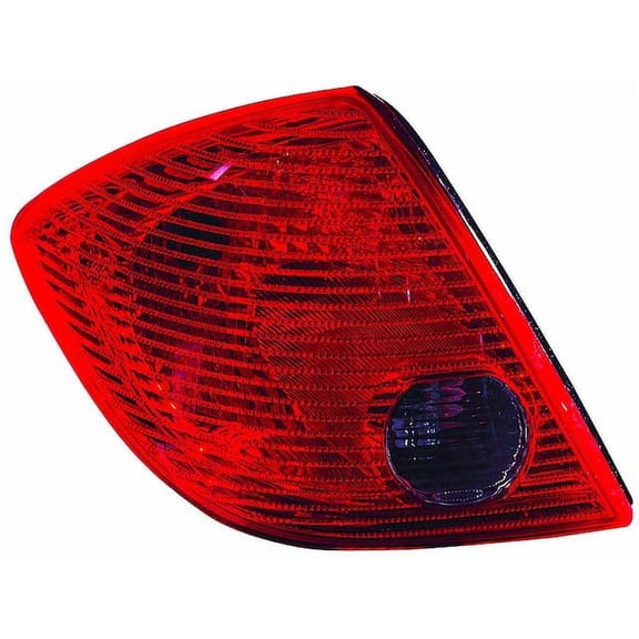 Left Tail Light Assembly - Compatible with 2005 - 2010 Pontiac G6 Sedan 2006 2007 2008 2009