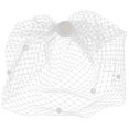 thumbnail image 1 of Birdcage Veil Wedding Bride Face Veil Mesh Birdcage Veil Wedding Hair Accessory, 1 of 3