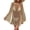 Khaki, variant on Bathing Suit Cover Up for Women Sequin Boat Neck Glitter Bikini Cover Ups Loose Mesh Beach Tops for Pool