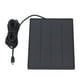 thumbnail image 1 of Cargador Solar Para Cámara De Seguridad, Cargador De Panel Solar Para Cámara De 5W 5V Amplia Compatibilidad Interfaz Micro USB Tipo C Alta Eficiencia Para Uso En Exteriores, 1 of 7