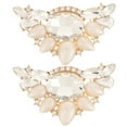 thumbnail image 3 of CIMAXIC wedding 1 Pair Shoe Clips Wedding High Heel Rhinestone Clips Bride Shoe Clip Decorations,2.36"X1.57"X0.39", 3 of 5
