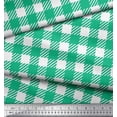 thumbnail image 3 of Soimoi Rayon Fabric Gingham Check Printed Fabric 1 Yard 42 Inch Wide, 3 of 3