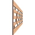 thumbnail image 3 of Ekena Millwork 46 3/4"W x 10"H x 1/4"T Tulum Fretwork Moulding, Hickory, 3 of 13