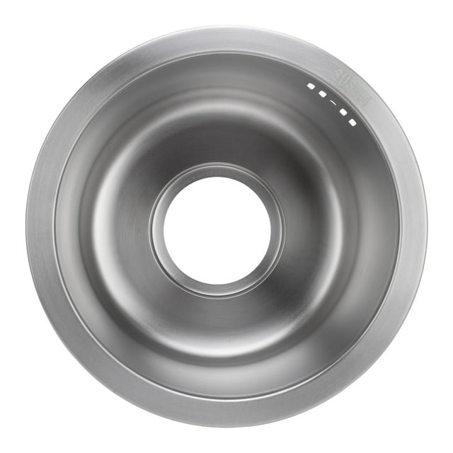 Évier Rond en Acier Inoxydable Évier de Cuisine Petit Évier de Camping-Car Diamètre Extérieur 28cm avec Filtre