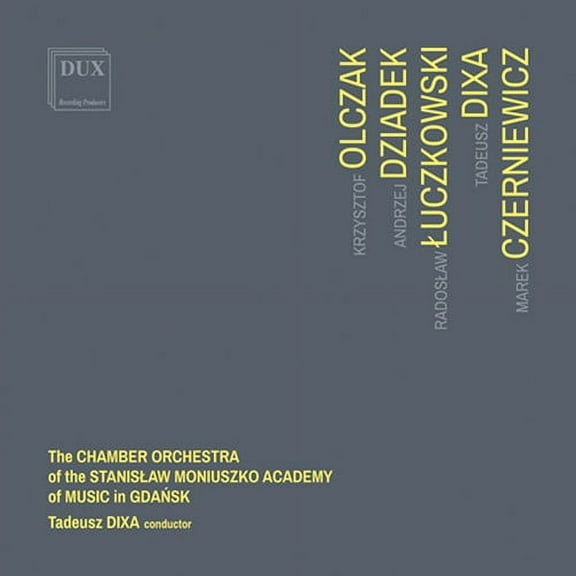 Karolina Piatkowska-Nowicka - Olczak - Dziadek - Luczkowski - Dixa - Music & Performance - CD