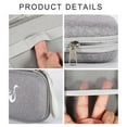 thumbnail image 4 of Saxophone Clarinet Tongue Box with Meshs Pocket Portable Sax Tongue Container Storage Cases Woodwind Instrument Accessory, 4 of 8