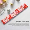 thumbnail image 3 of 40 Pcs Rouleau de Tissu en Coton pour Quilting, Bandes de Couture DIY, Fournitures de Patchwork 6.5X50cm, 3 of 8
