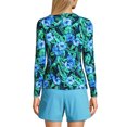 thumbnail image 3 of Lands' End Women's Crew Neck Long Sleeve Rash Guard UPF 50 Swim Tee, 3 of 3