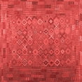 thumbnail image 1 of Ahgly Company Indoor Square Southwestern Red Country Area Rugs, 6' Square, 1 of 4