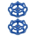thumbnail image 2 of Eease 2 pcs Replacement Gate Valve Handwheel Faucet Valve Wheel Handle Metal Hose Bib Handle, 2 of 4