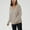 Beige, variant on Sweater Vest Women 2023 New Border European and American Style Knitted Pullover Top for Women Loose V Neck Casual Versatile Knitted Shirt for Women