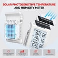 thumbnail image 3 of BaldrTherm Three Channel Thermo-Hygrometer, Wireless Temperature & Humidity Monitor, 3 Sensors Included, 3 of 10
