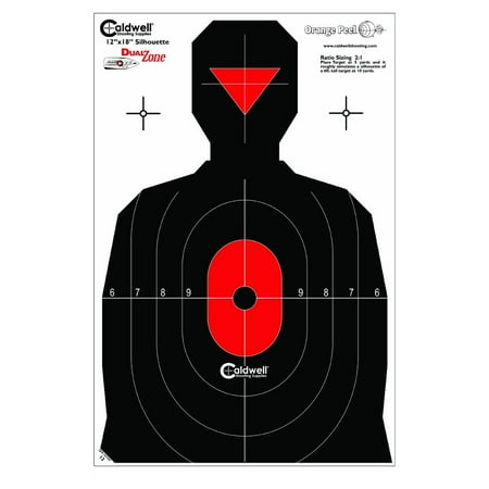 Caldwell Dual Zone Flake Off Target (8-Pack) (B00HTN99NK)