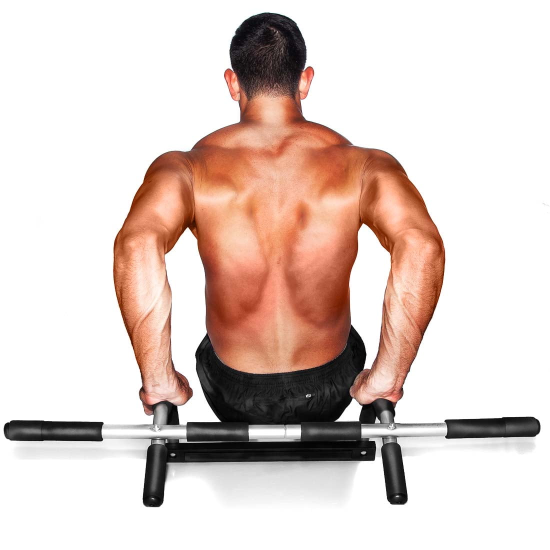 Rubberbanditz Pull Up Bar Workout Bar for Doorway, Portable Door Frame Horizontal Chin-up Bar