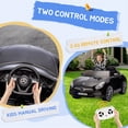 thumbnail image 6 of SUSIELADY 12V Kids Electric Ride On Car Licensed Mercedes-Benz CLS 350, Parent Remote Control, Four Wheel Suspension, Music, Power Display, Outdoor Toys for Boys Girls Toddlers Ages 2-4, Black, 6 of 8