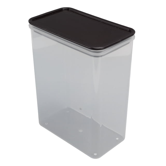 Uadme Conteneur D'organisation De Grains De Café Conteneur De Stockage des Aliments Conteneur D'organisation De Grains De Café Transparent Scellé pour Les Noix De Riz(L)
