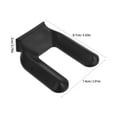 thumbnail image 2 of FOMIYES 8Pcs Plastic Caster Wheel Stoppers for Chairs Nonslip Furniture Pads Floor Protectors Black, 2 of 8