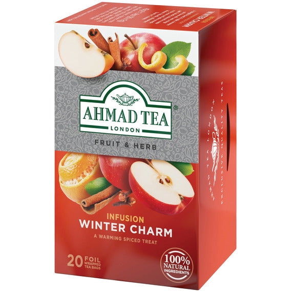 Winter Charm Herbal Infusion Fruit Tea 20' Tea Bags Ahmad Tea