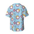 thumbnail image 2 of Haiem Gnome Pool Party Men's Casual Shirts Short Sleeve Button Down Shirts Fashion Textured Summer Beach Shirt-XX-Large, 2 of 7