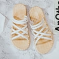 thumbnail image 1 of unbranded 1Par Sandalias Romanas De Material Durable Con Suela Antideslizante Y, 1 of 7