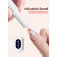 thumbnail image 3 of Electric Nail Files, Nail Drill Portable E File Kit with Rechargeable Base, 12 Drill Bits, Adjustable Speed Electric Manicure and Pedicure Set for Acrylic Nails, Gel Nails, 3 of 5