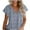 Navy, variant on Tops for Women Sexy Casual Elegant Fragmented Casual V-Neck Chiffon Shirt Loose and Short Sleeved Tops for Women Tops for Women Sexy Elegant