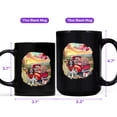 thumbnail image 4 of Be My Valentine's English Springer Spaniel Truck Full of Love Flower Balloon Mug Springers Dog Lover Gifts Coffee Tea Cup - 02029, 4 of 4