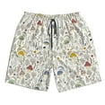 thumbnail image 5 of Goofa Colorful Mushrooms and Plants Printed Mens Swim Trunks Summer Quick Dry Short Beach Swimwear Bathing Suits-X-Large, 5 of 9