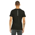 thumbnail image 3 of Daxton Adult Unisex Tshirt Atlanta Script with Georgia Vertical on the Back, Black White, XS, 3 of 3