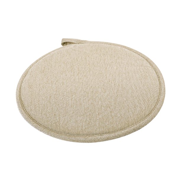 Cojín circular Gloria para silla antideslizante para El suelo taburete asiento para yoga interior exterior comedor jardín Caqui