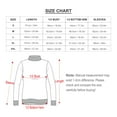 thumbnail image 4 of Knitted Christmas Deer Snow Women's Turtleneck Sweater Long Sleeve Ribbed Fitted Turtle Neck Casual Fall Winter Collection Top L, 4 of 4