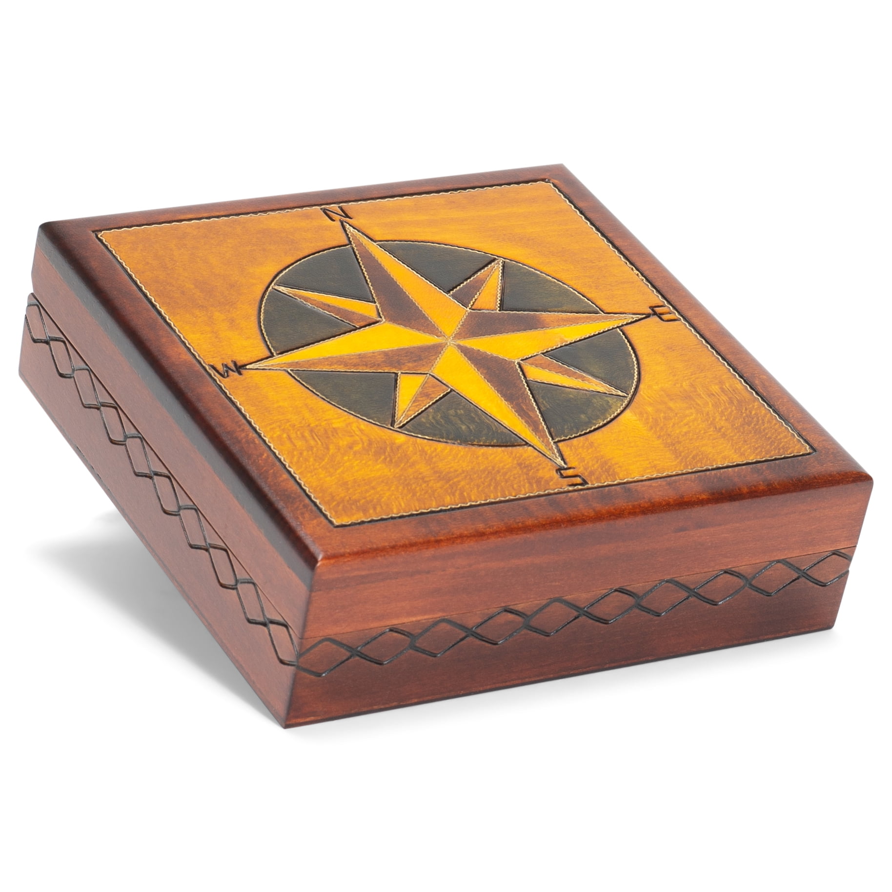 TAROT Box Wooden Keepsake Elegant Design Tarot Card Holder Made in  Poland 