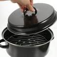 thumbnail image 4 of Miangastore Black Enamel Roasting Pan with Double Handles for Home Use Can Withstand High Temperature 1 Set, 4 of 8