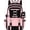 Black and Pink, variant on School Backpack for Girls Kids Teens Adult Large Capacity Cute Bookbag for Primary Middle High School & College Students Durable Daypack Schoolbag