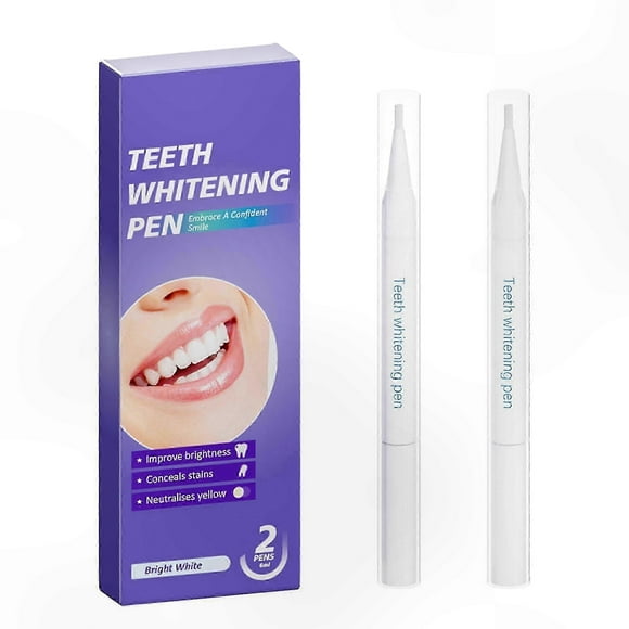 Dual Whitening Pens for Teeth, Advanced Sensitive-Free Formula, Enhances Bright Smile