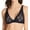 Navy Sateen, variant on Women's Only Hearts 1881 Stretch Lace Hi Point Bralette (Vanilla S)