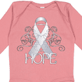thumbnail image 4 of Inktastic Hope- Lung Cancer Awareness Boys or Girls Long Sleeve Baby Bodysuit, 4 of 5