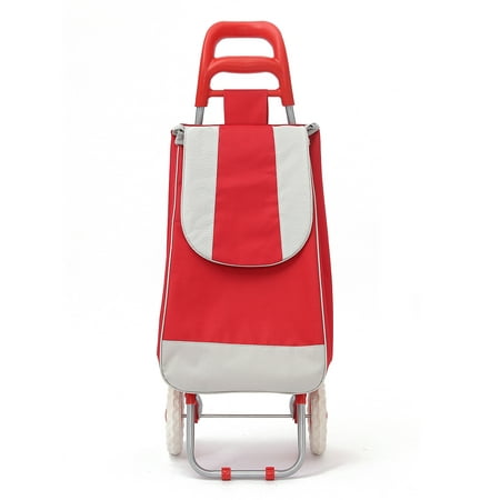 Shopping Cart Carts Trolley Bag Foldable Bags Luggage Wheels Folding Basket | Walmart Canada