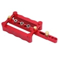 thumbnail image 3 of Dowelling Jig Kit Easy To Carry with Scale Woodworking Tools Aluminum Alloy Doweling Jig Stitching And Binding for Woodworking Tools, 3 of 8