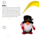 thumbnail image 2 of Bewildely Muñeco de gnomo de Navidad, juguete de peluche de vacaciones, juguete de peluche sin rostro, adorno de Navidad, decoración de festivales, Kits de decoración para fiestas Muñeco de nieve Bewildely HA070767-01, 2 of 6