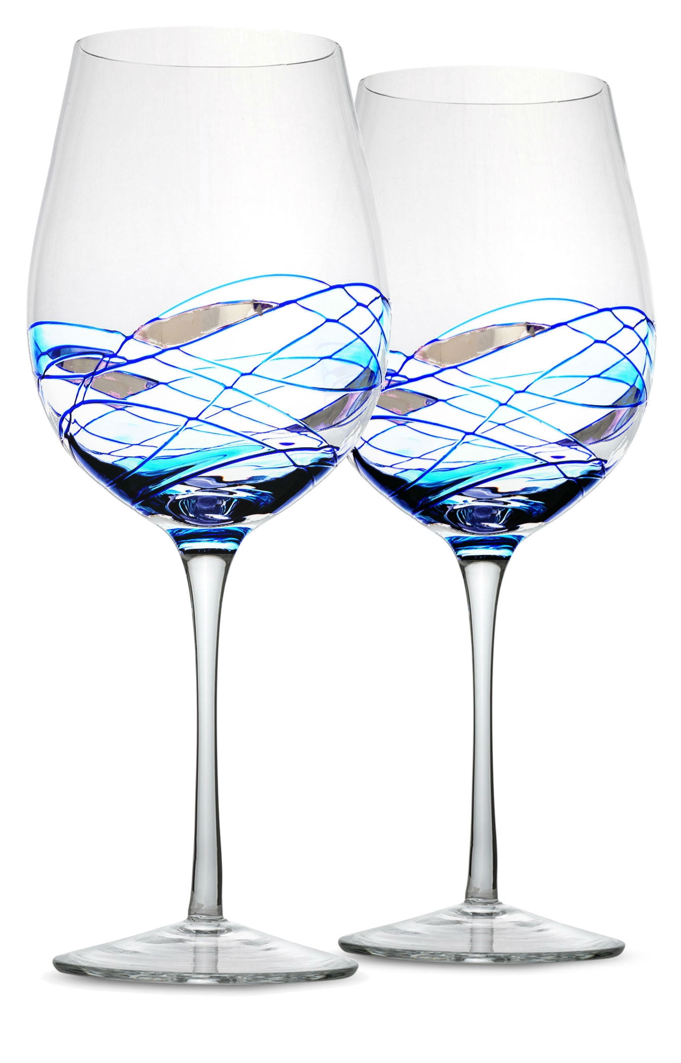  BENETI German Made Wine Glasses Set of 2