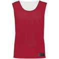 thumbnail image 3 of ASI 9717.408.XL Adult Mesh Reversible Pinnie Top, Scarlet & White - Extra Large, 3 of 6