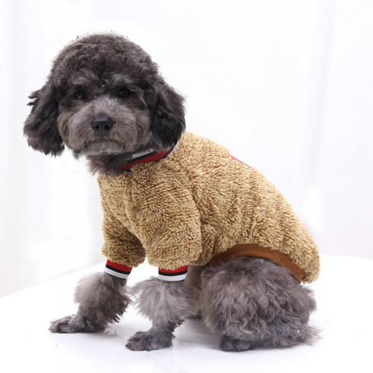 Walmart dog sweaters and cheap coats