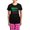 With Pink Pant, variant on CafePress - Irish Today Puerto Rican Women's Dark Pajamas - Women's Short Sleeve Print T-Shirt and Pants Dark Cotton Pajama Set