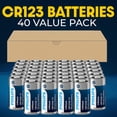 thumbnail image 4 of Batería de litio PHILIPS CR123A 3V 1600mAh, paquete de 40, 4 of 7