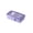 Purple, variant on Bento Box,3 Compartment Microwave Safe Plastic Food Container with Spoon & Fork,Office Daily Meal Prep,Picnic Carry Container,Home Food Storage,Blue