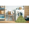 thumbnail image 2 of Ahgly Company Machine Washable Indoor Rectangle Transitional Venom Green Area Rugs, 2' x 4', 2 of 7