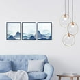 thumbnail image 3 of Mountain Canvas Prints Blue Ink Wash Mountain View Abstract Wall Art Paintings 6PCS Unframed Artwork for Bedroom Living Room Apartment Dorm Decorations colorful, 3 of 7